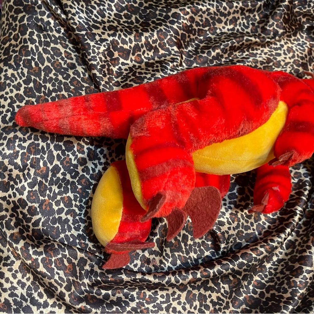 Build-A-Bear Red Raptor Stuffed Animal - Picture 11 of 16
